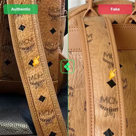 mcm real vs fake bag|authentic mcm handbags.